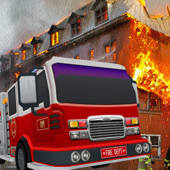 消防員911救援消防車