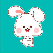 Sweety Bunny Animated Stickers Sweety Bunny Animated Stickers