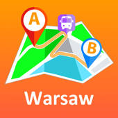 Warsaw offline map & transport Warsaw offline map & transport