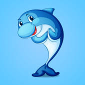 Ocean Dolphin Stickers Ocean Dolphin Stickers