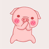 Mini Pig Animated Stickers Mini Pig Animated Stickers