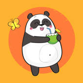 Fun Panda Stickers Fun Panda Stickers