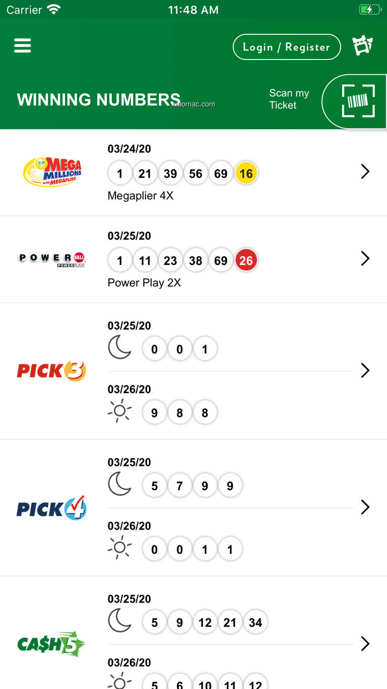 【图】Virginia Lottery Official App(截图2)