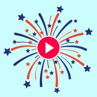 Animated Fireworks Sticker