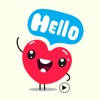 Animated Heartman Emojis