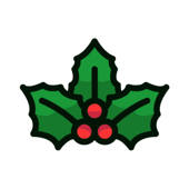 Flat Christmas Stickers