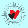 Love Doodle Text Stickers