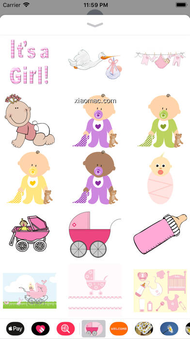 【图】It’s A Girl Sticker Pack(截图1)