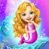 Sweet Baby Girl Mermaid Life