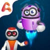 Kids Robot Game – Build & Jump