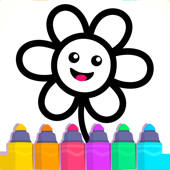 儿童游戏：3岁-6岁少儿画画涂色学习软件