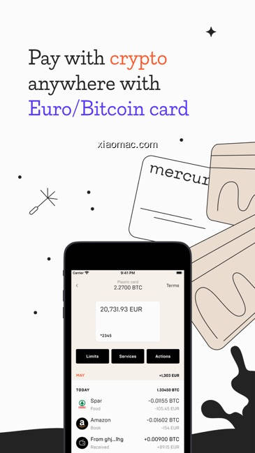 【图】Mercuryo Bitcoin Cryptowallet(截图 1)