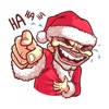 Christmas Santa – Xmas Sticker