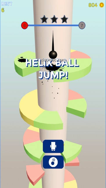 【图】Helix Color Ball Drop 3d Games(截图1)