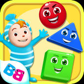 Learn shapes and colors game
