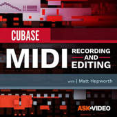 MIDI Record & Edit Course MIDI Record & Edit Course