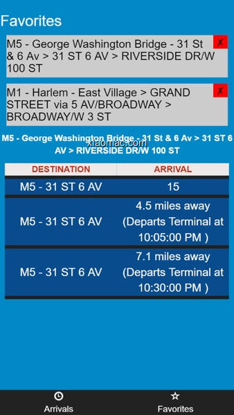 【图】New York MTA Bus Time(截图 0)