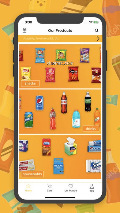 【图】Snackz App – Snacks Delivery(截图1)