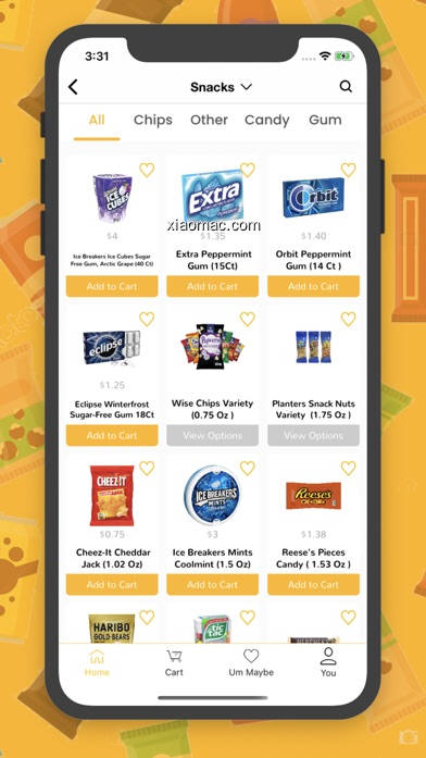 【图】Snackz App – Snacks Delivery(截图2)