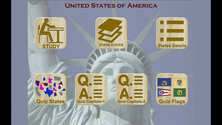 【图】United States Map Quiz Game(截图1)
