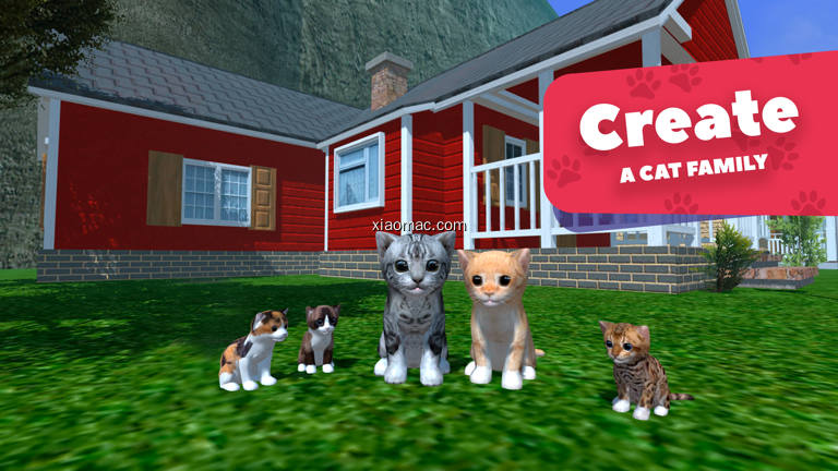【图】Cat Simulator 3D – Animal Life(截图1)