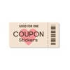Romantic Love Coupon Stickers Romantic Love Coupon Stickers