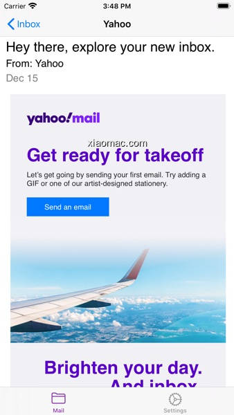 【图】MiniMail for Yahoo Mail(截图1)