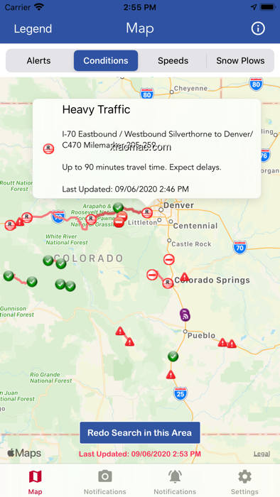 【图】CDOT Colorado Road Conditions(截图1)