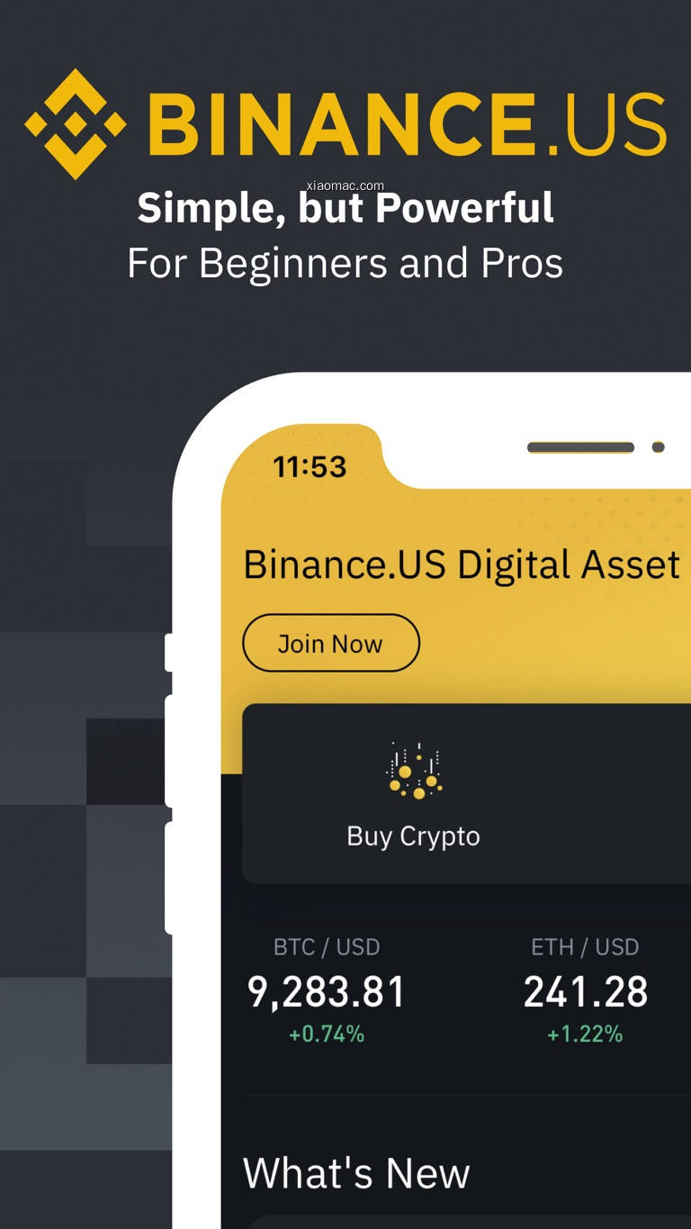 【图】Binance.US – Bitcoin & Crypto(截图1)
