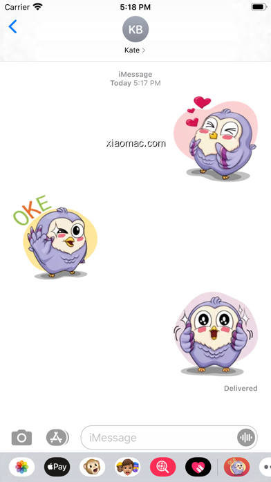 【图】Sticker OwlPurple – fc(截图2)