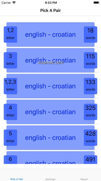 【图】PickAPair Croatian – English(截图1)