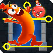 翻滚的香肠：单机休闲小游戏