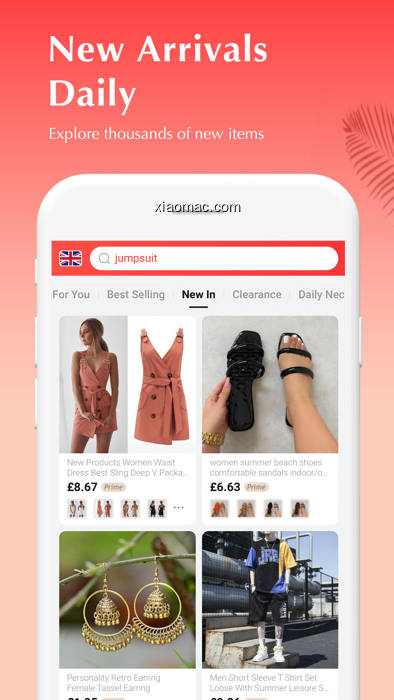 【图】Wholee – Online Shopping App(截图2)