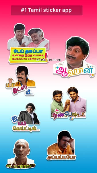【图】Tamilandaa : Tamil Stickers(截图1)