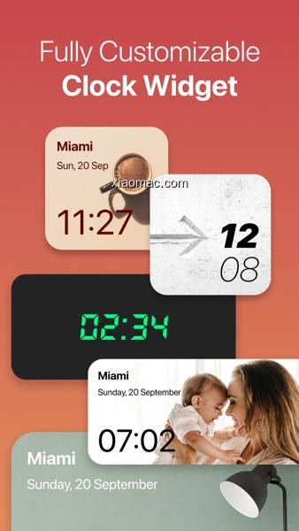 【图】Clock Widget: Custom Clock App(截图1)
