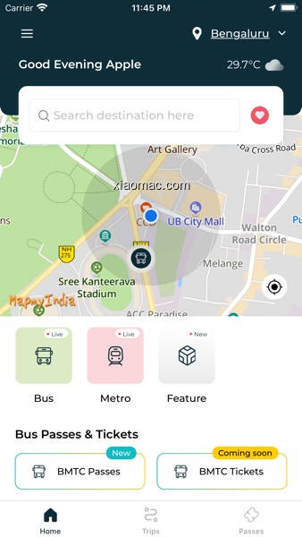 【图】Tummoc: Bus Metro Route App(截图1)