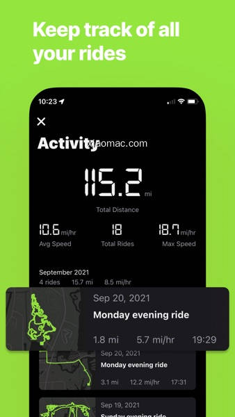 【图】Bike Tracker: Ride Cyclemeter(截图2)