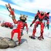 Raccoon Flying Bike Robot Game Raccoon Flying Bike Robot Game