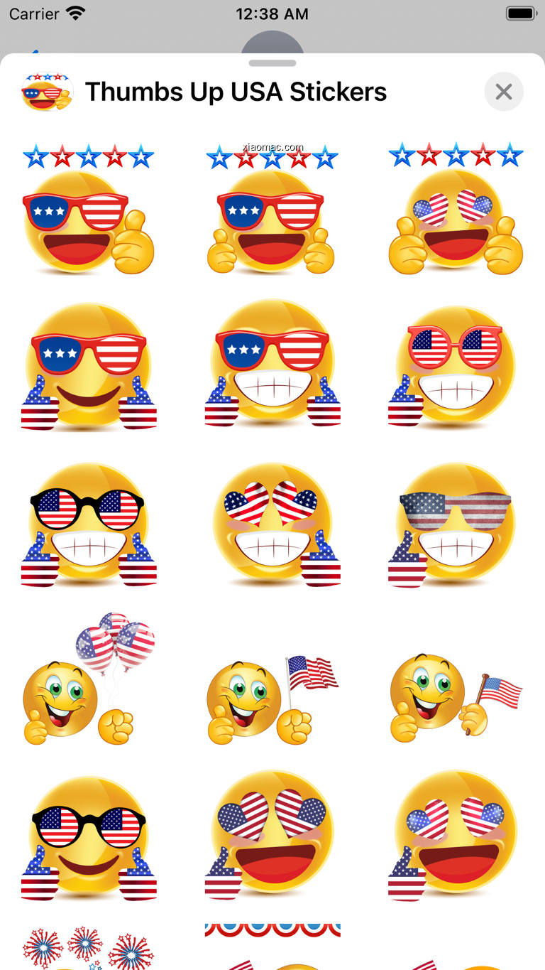 【图】Thumbs Up USA Stickers(截图1)