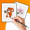 Draw it – flower,fruit,animal