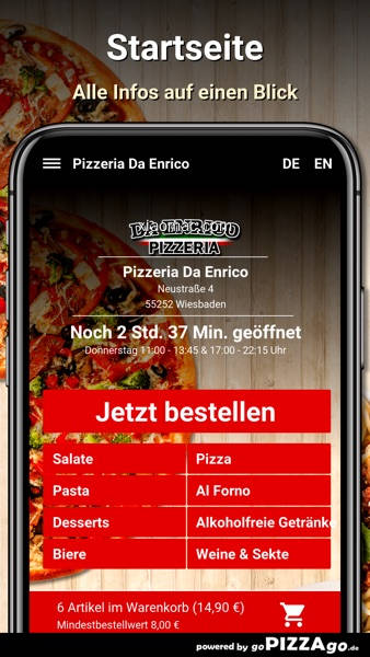 【图】Pizzeria Da Enrico Wiesbaden(截图2)