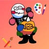 Coloring book for Music Battle