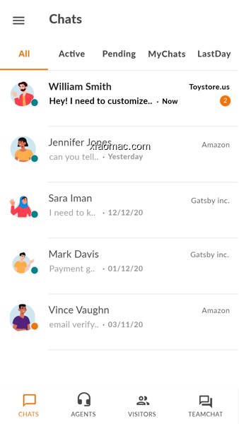 【图】SwiftChat – Sales Support Chat(截图2)