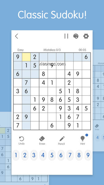 【图】Sudoku: Classic Sudoku Puzzle!(截图 0)