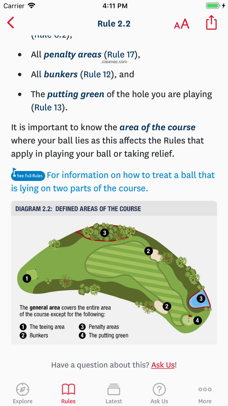 【图】The Official Rules of Golf(截图 1)