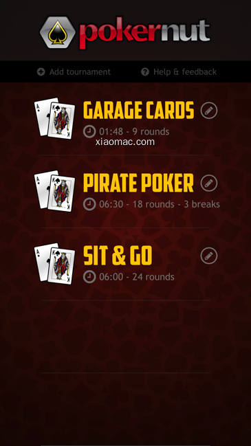 【图】Pokernut Tournament Timer(截图1)