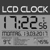 LCD Wallclock+Weather