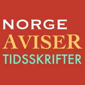 NORGE AVISER OG TIDSSKRIFTER NORGE AVISER OG TIDSSKRIFTER