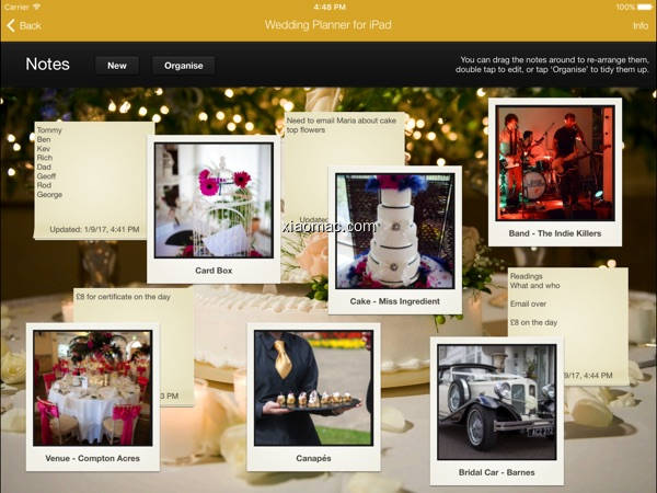 【图】Wedding Planner for iPad(截图1)