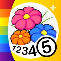 Color by Numbers – Flowers +